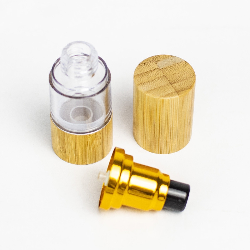 Embalagem cosmética de bambu 15ml 30ml 50ml 80ml 100ml 120ml Garrafa mal ventilada da loção da bomba Garrafa plástica mal ventilada cosmética Embalagem cosmética de bambu 15ml 30ml 50ml 80ml 100ml 120ml Garrafa mal ventilada da loção da bomba Garrafa plástica mal ventilada cosmética