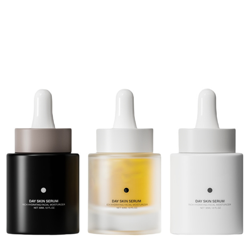 Frasco de soro de óleo facial de vidro fosco de 15ml 30ml vazio embalagem 30ml 50ml bomba de vidro frasco conta-gotas de óleo de soro cosmético Frasco de soro de óleo facial de vidro fosco de 15ml 30ml vazio embalagem 30ml 50ml bomba de vidro frasco conta-gotas de óleo de soro cosmético