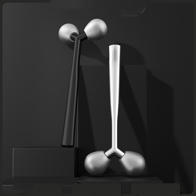 Levantamento facial portátil em forma de Y, massageador de rolo 3d de emagrecimento, rolo de massagem facial giratório 360 Levantamento facial portátil em forma de Y, massageador de rolo 3d de emagrecimento, rolo de massagem facial giratório 360