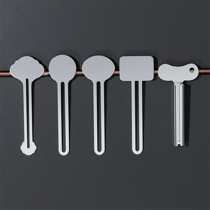 Espremedor de pasta de dente de metal, aço inoxidável, espremedor de tubo, rolo chave, cremes, ferramenta espremedor de tinta Espremedor de pasta de dente de metal, aço inoxidável, espremedor de tubo, rolo chave, cremes, ferramenta espremedor de tinta