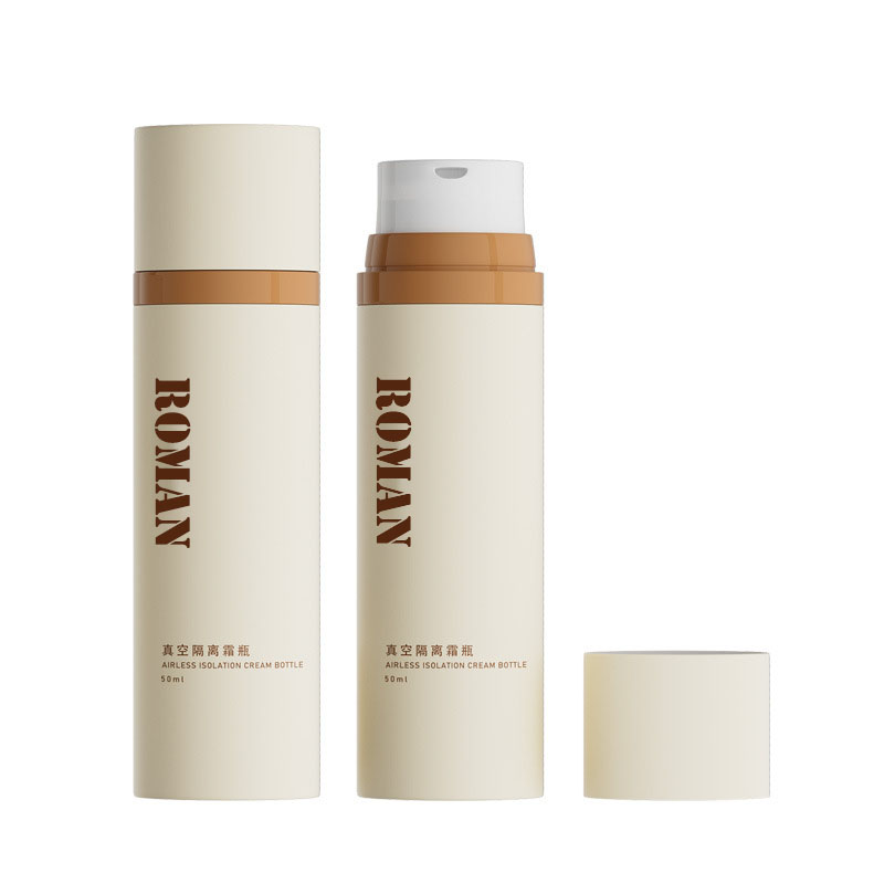 30ml 50ml 80ml 100ml bege recarregável bomba mal ventilada recipientes de fundação de viagem garrafa cosmética mal ventilada para loção e creme facial 30ml 50ml 80ml 100ml bege recarregável bomba mal ventilada recipientes de fundação de viagem garrafa cosmética mal ventilada para loção e creme facial