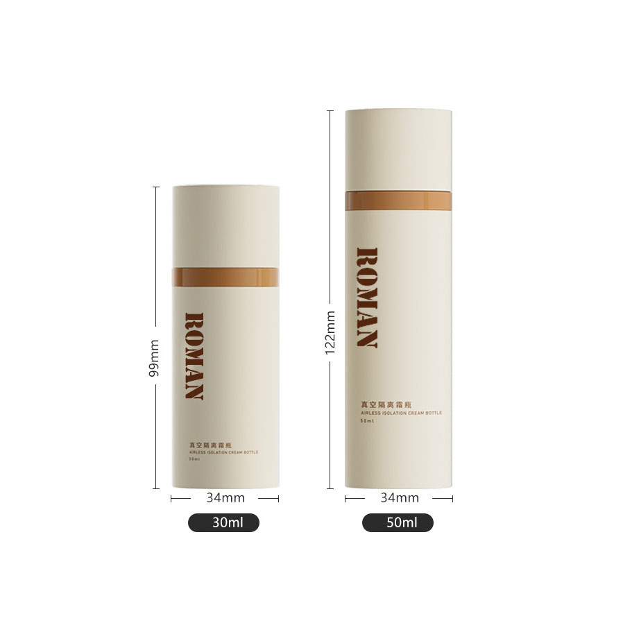 30ml 50ml 80ml 100ml bege recarregável bomba mal ventilada recipientes de fundação de viagem garrafa cosmética mal ventilada para loção e creme facial 30ml 50ml 80ml 100ml bege recarregável bomba mal ventilada recipientes de fundação de viagem garrafa cosmética mal ventilada para loção e creme facial
