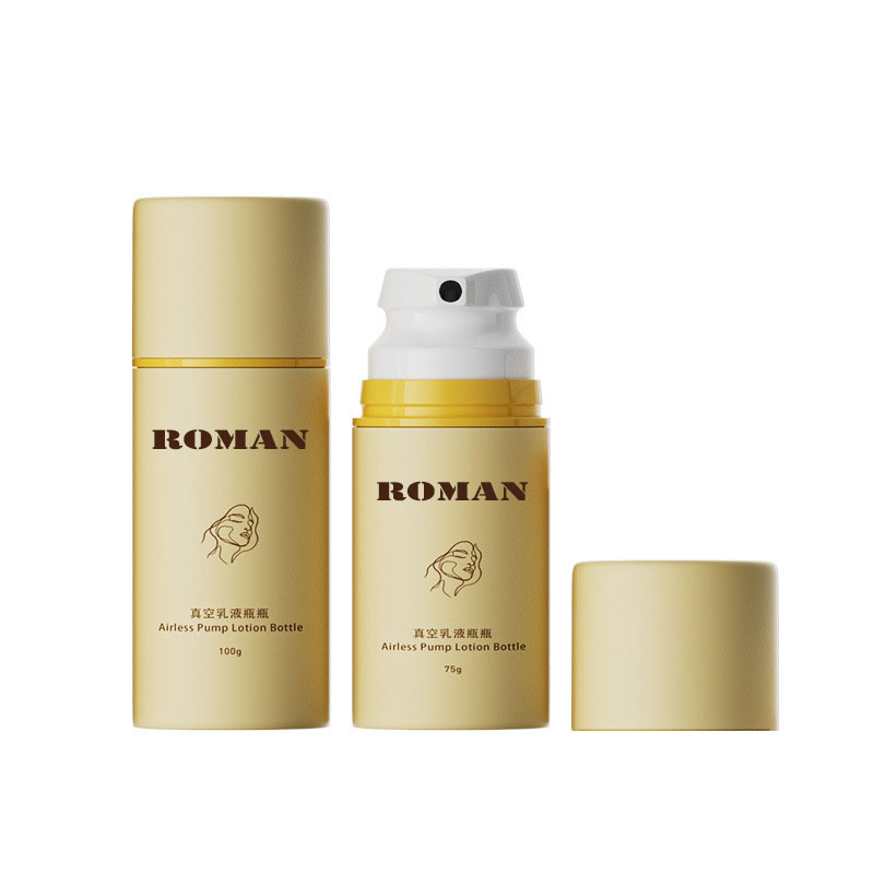 30ml 50ml 80ml 100ml bonito bebê branco amarelo bomba garrafa de plástico mal ventilado garrafa de bomba de loção para bebê creme facial gel de cabelo