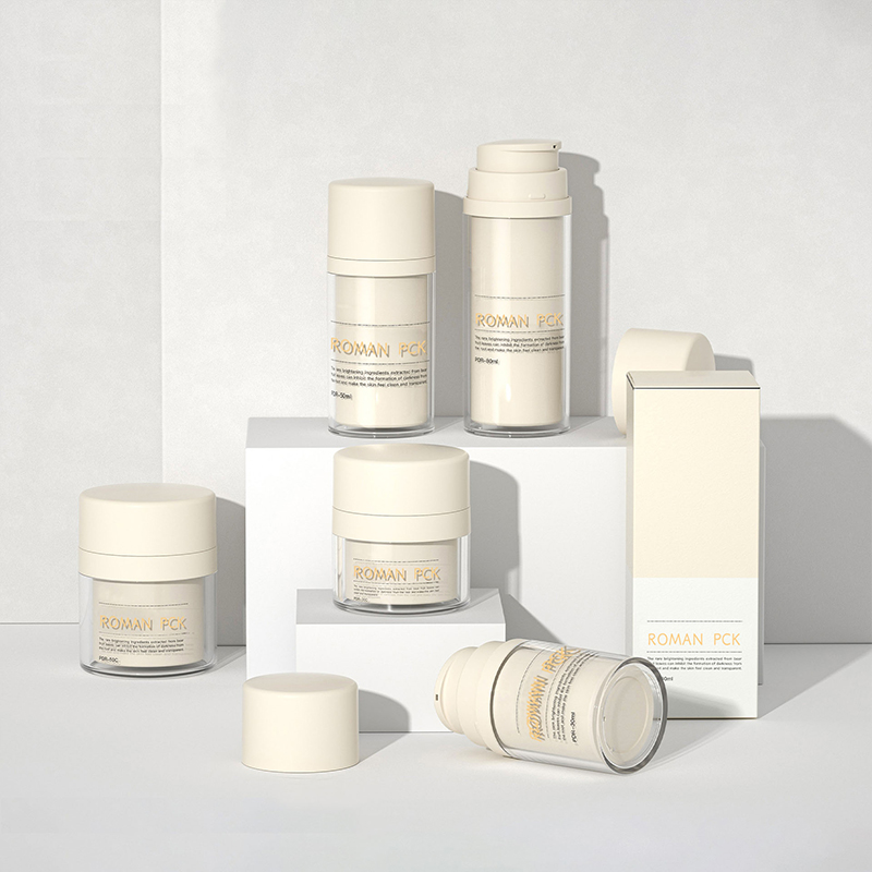 Garrafa mal ventilada 30ml 50ml 50ml 100ml garrafa acrílica mal ventilada cuidados com a pele garrafa mal ventilada para protetor solar cosmético loção de fundação de cuidados com a pele