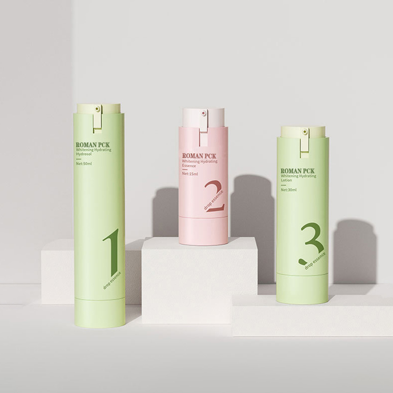 Frasco mal ventilado da bomba 15ml 30ml 50ml recipiente cosmético recarregável melhores bases de maquiagem e soros garrafa de embalagem de cuidados com a pele