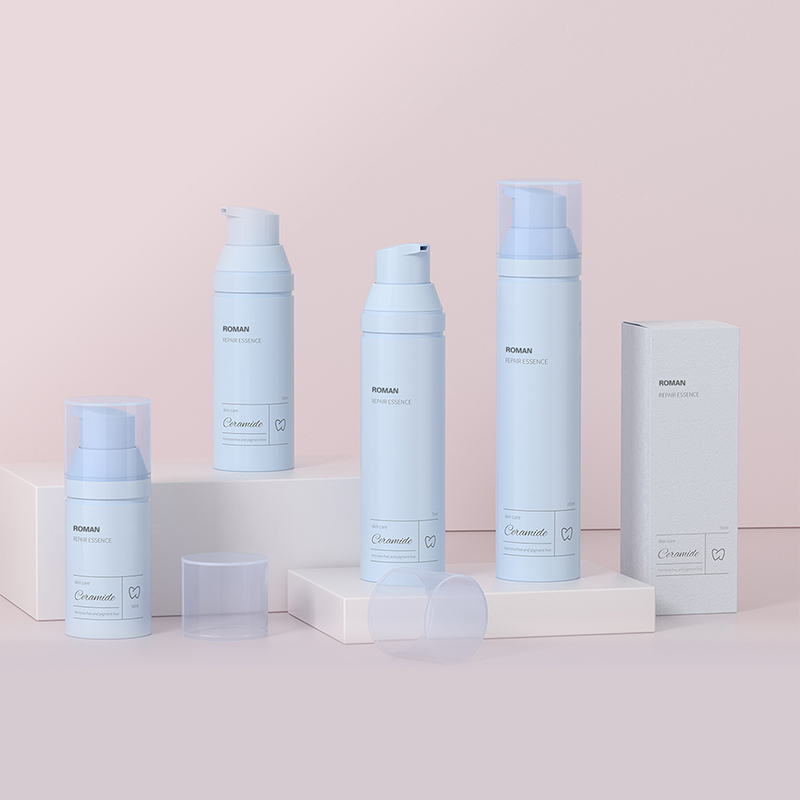 Frasco mal ventilado da bomba para o creme facial cosmético spf protetor solar recipiente de garrafa de creme de alta qualidade embalagens cosméticas