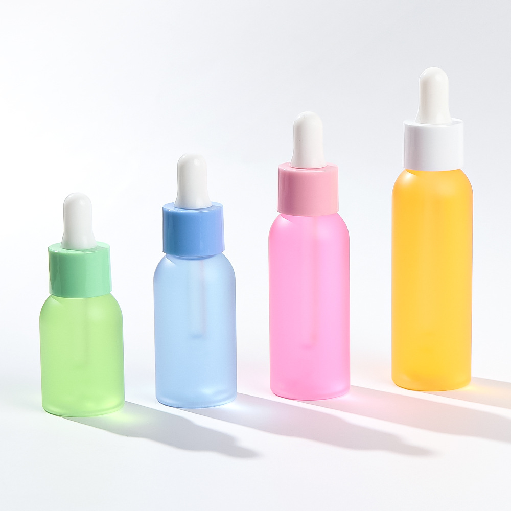 Garrafa de óleo essencial macaron 30ml 40ml 50ml 60ml 80ml, cilindro colorido, ecológico, essência fosca, distribuição de líquido Garrafa de óleo essencial macaron 30ml 40ml 50ml 60ml 80ml, cilindro colorido, ecológico, essência fosca, distribuição de líquido