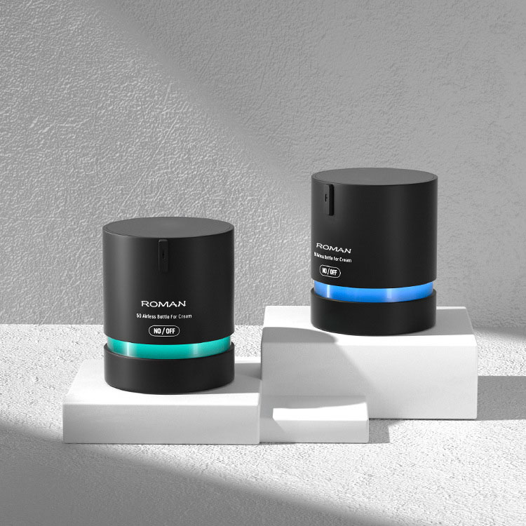 Frasco mal ventilado cilíndrico PP vazio 15g 30g 50g creme cosmético para o rosto base de cuidados com a pele protetor solar frascos de bomba de vácuo fosco Frasco mal ventilado cilíndrico PP vazio 15g 30g 50g creme cosmético para o rosto base de cuidados com a pele protetor solar frascos de bomba de vácuo fosco