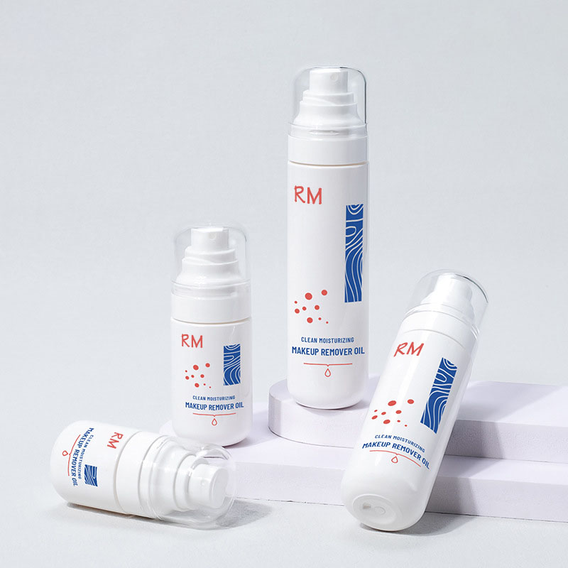 50ml 80ml 100ml vazio plástico branco óleo de limpeza cosmética PET rosto corpo toner névoa spray garrafa 50ml 80ml 100ml vazio plástico branco óleo de limpeza cosmética PET rosto corpo toner névoa spray garrafa