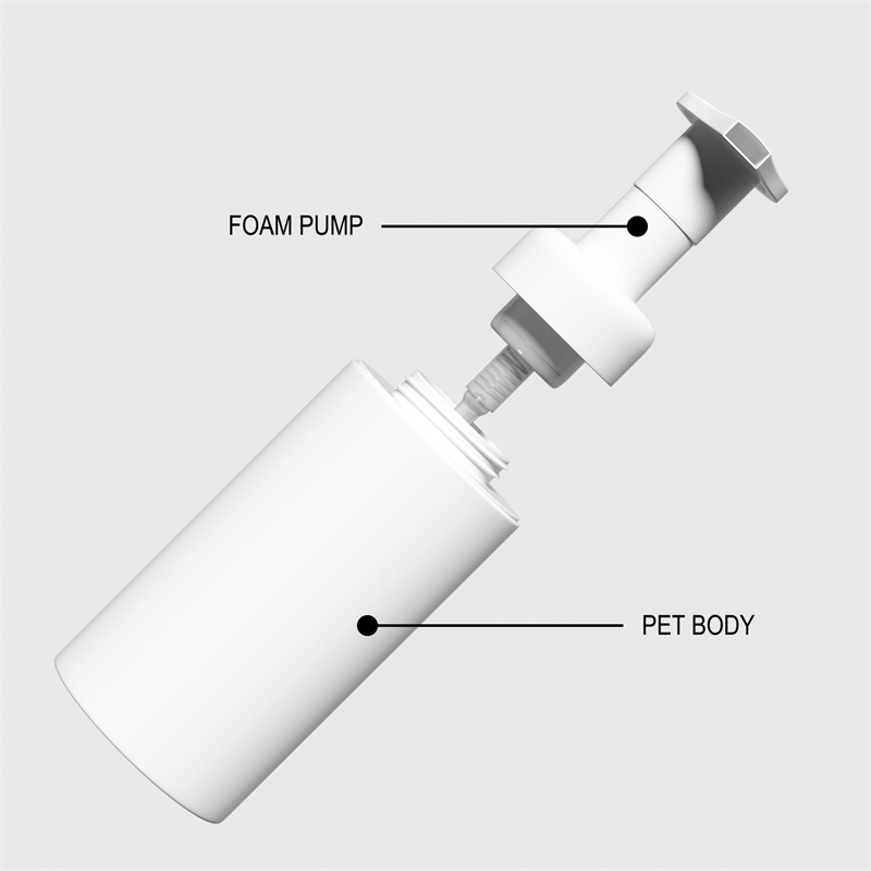 100ml 120ml 150ml 200ml 300ml Garrafa PET branca com bomba de espuma branca para sabonetes de espuma e produtos de cuidados capilares Pacote cosmético 100ml 120ml 150ml 200ml 300ml Garrafa PET branca com bomba de espuma branca para sabonetes de espuma e produtos de cuidados capilares Pacote cosmético