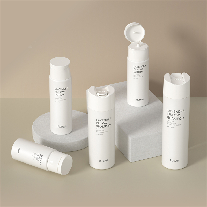 Loção plástica cosmética do champô HDPE 150ml 200ml 300ml Garrafa branca da loção do corpo do aperto do cuidado pessoal com tampa superior do disco Loção plástica cosmética do champô HDPE 150ml 200ml 300ml Garrafa branca da loção do corpo do aperto do cuidado pessoal com tampa superior do disco