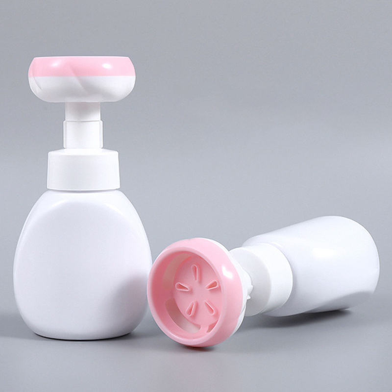 Bonito vazio crianças plástico 300ml 400ml 500ml handwash desinfetante garrafa pata flor selo dispensador de sabão espuma limpador bomba garrafa Bonito vazio crianças plástico 300ml 400ml 500ml handwash desinfetante garrafa pata flor selo dispensador de sabão espuma limpador bomba garrafa
