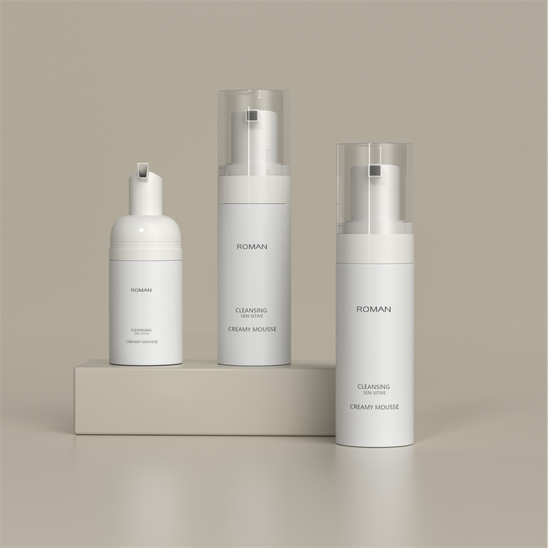 Dispensador de sabão de espuma branca pura, portátil, 50ml, 100ml, 120ml, 150ml, 200ml, pequena garrafa de plástico para barbear masculino, lavagem e lavagem facial