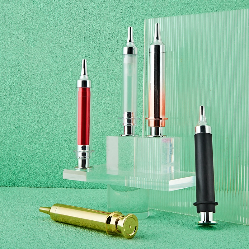 10ml 15ml 20ml cosmético olho soro creme injeção tubo seringa em forma de garrafa mal ventilada 10ml 15ml 20ml cosmético olho soro creme injeção tubo seringa em forma de garrafa mal ventilada