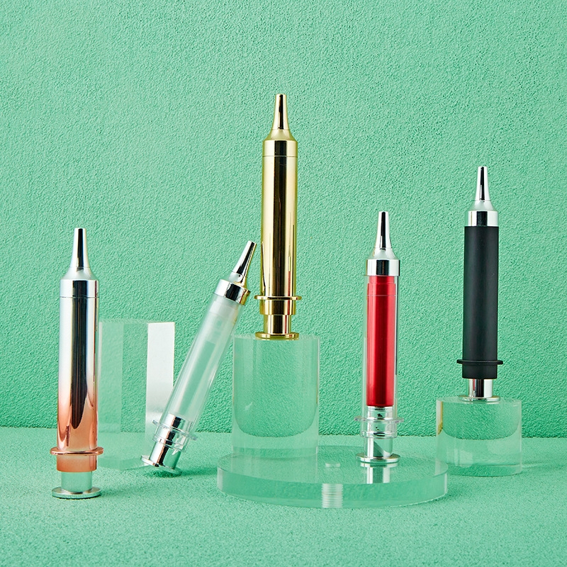 10ml 15ml 20ml cosmético olho soro creme injeção tubo seringa em forma de garrafa mal ventilada 10ml 15ml 20ml cosmético olho soro creme injeção tubo seringa em forma de garrafa mal ventilada