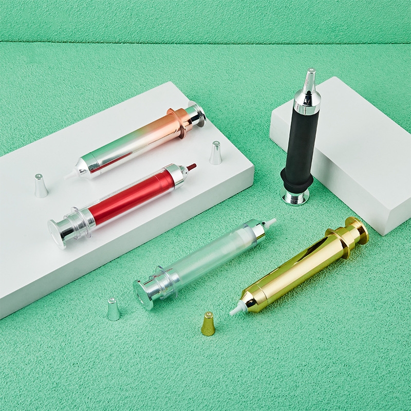 10ml 15ml 20ml cosmético olho soro creme injeção tubo seringa em forma de garrafa mal ventilada 10ml 15ml 20ml cosmético olho soro creme injeção tubo seringa em forma de garrafa mal ventilada