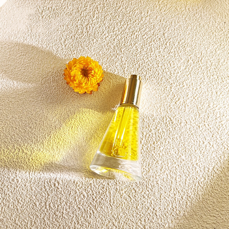 Frasco de óleo essencial conta-gotas cosmético de vidro cônico Frasco de óleo essencial conta-gotas cosmético de vidro cônico