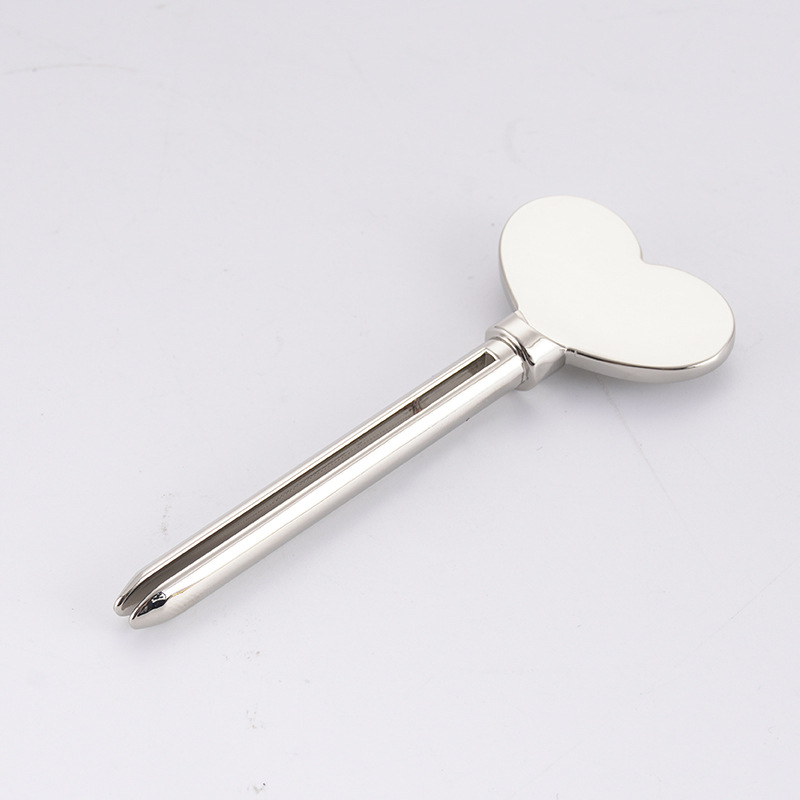 Dispensador de pasta de dente de metal, limpador facial, espremedor de tubo de creme dental, formato de chave, espremedor de tubo de cosméticos