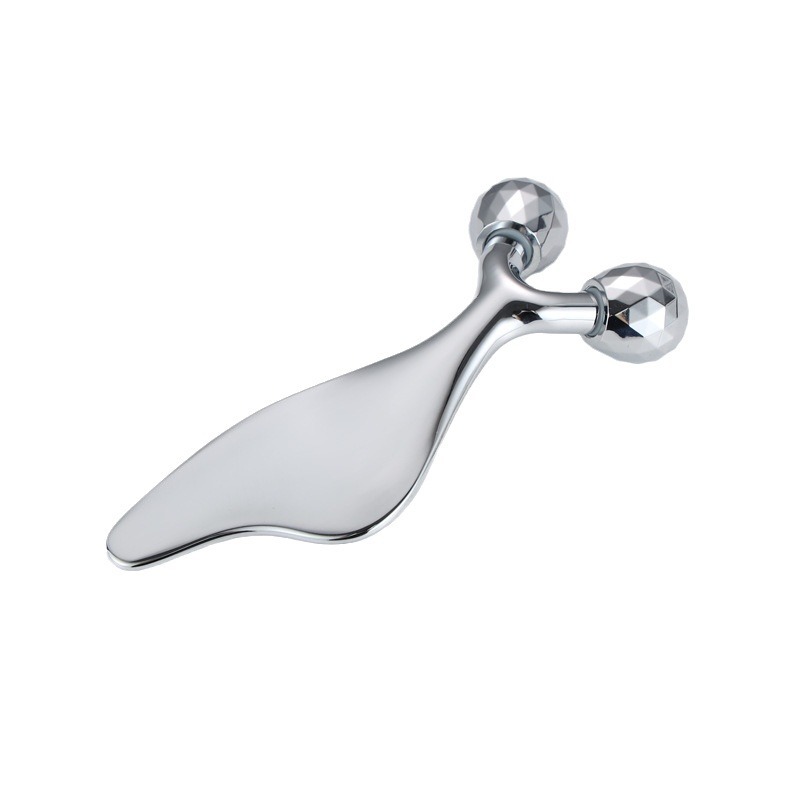 Ferramenta de massagem para cuidados com a pele Rolo facial de liga de zinco Ferramenta de massagem para cuidados com a pele Rolo facial de liga de zinco