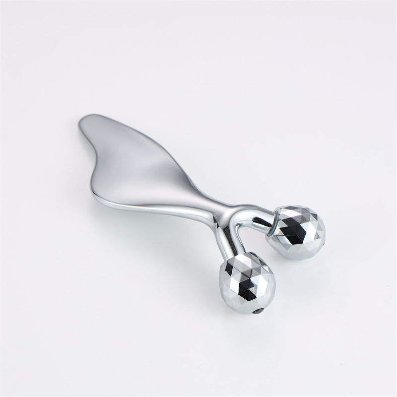 Ferramenta de massagem para cuidados com a pele Rolo facial de liga de zinco Ferramenta de massagem para cuidados com a pele Rolo facial de liga de zinco