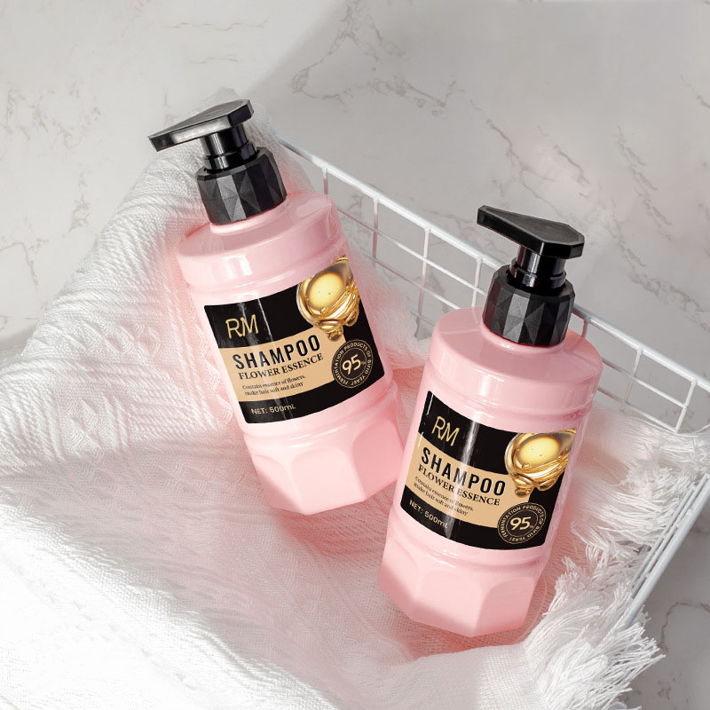 Garrafa plástica da bomba da pétala do animal de estimação 500ml com garrafa do champô do hotel do valor alto da bomba de parafuso para empacotamento dos cuidados pessoais Garrafa plástica da bomba da pétala do animal de estimação 500ml com garrafa do champô do hotel do valor alto da bomba de parafuso para empacotamento dos cuidados pessoais