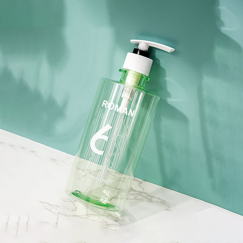 Plástico verde pet skincare rosto limpador de óleo corpo esfrega loção spray de cabelo shampoo e condicionador bomba garrafas conjunto Plástico verde pet skincare rosto limpador de óleo corpo esfrega loção spray de cabelo shampoo e condicionador bomba garrafas conjunto