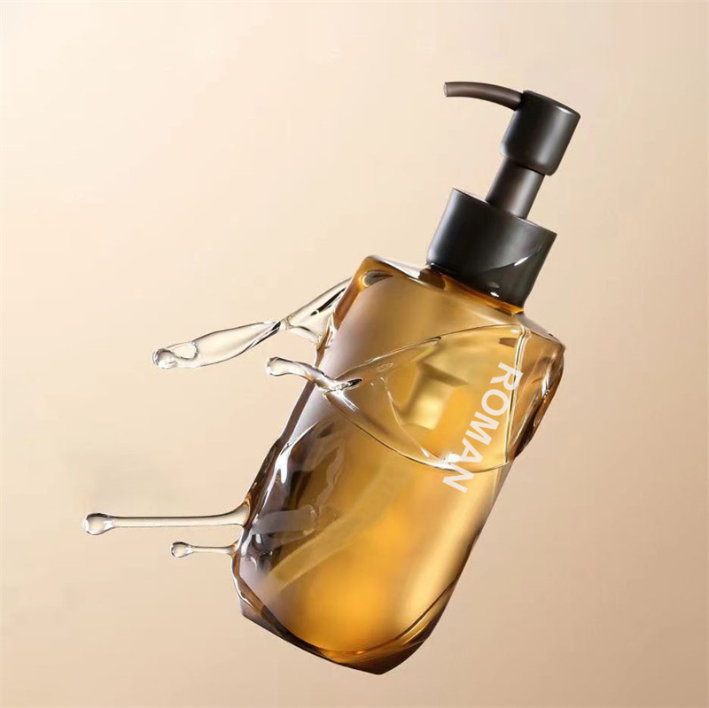 Bomba de loção de plástico fosco, luxuosa, 150, 200ml, 300ml, 500ml, garrafa cosmética para lavar o corpo, limpador de óleo, dispensador de bico longo cinza Bomba de loção de plástico fosco, luxuosa, 150, 200ml, 300ml, 500ml, garrafa cosmética para lavar o corpo, limpador de óleo, dispensador de bico longo cinza