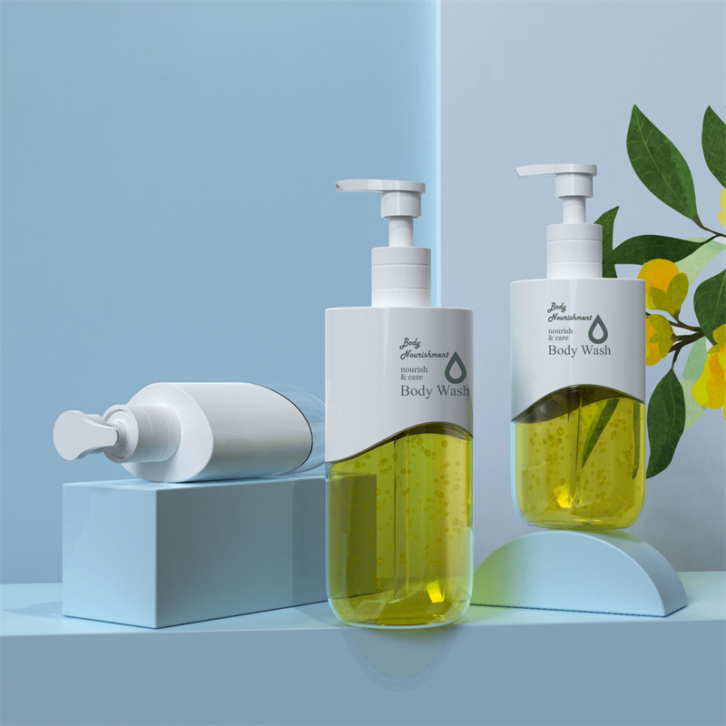 PCR reciclável 200ml 250ml 300ml garrafa oval de plástico para animais de estimação fragrância nutritiva lavagem corporal loção shampoo garrafa de gel de banho PCR reciclável 200ml 250ml 300ml garrafa oval de plástico para animais de estimação fragrância nutritiva lavagem corporal loção shampoo garrafa de gel de banho