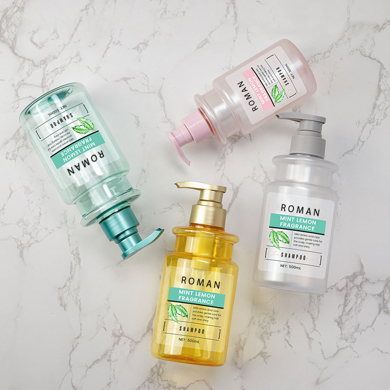 Garrafa pet 300ml 500ml, prensa de plástico transparente, loção corporal, shampoo, garrafa de banho, selo para creme, perfume, cuidados com o corpo Garrafa pet 300ml 500ml, prensa de plástico transparente, loção corporal, shampoo, garrafa de banho, selo para creme, perfume, cuidados com o corpo