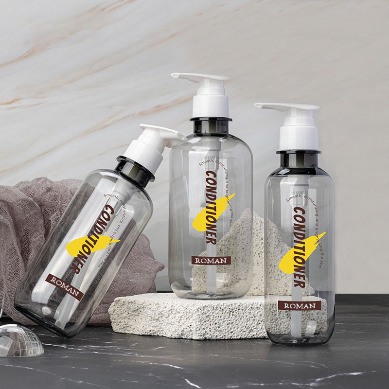 Garrafas vazias plásticas da loção 300ml 400ml 500ml 600ml pet boston redondo shampoo condicionador garrafa chuveiro gel dispensador bomba garrafa Garrafas vazias plásticas da loção 300ml 400ml 500ml 600ml pet boston redondo shampoo condicionador garrafa chuveiro gel dispensador bomba garrafa