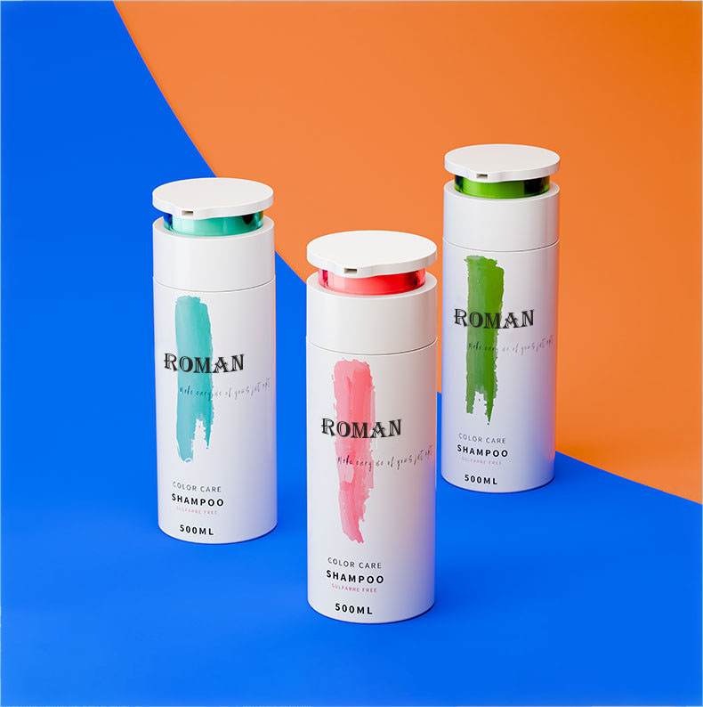 Frasco redondo de creme para cuidados com a pele, ombro plano, 150ml 200ml 300ml 500ml, loção para bebê, condicionador, embalagem, shampoo e sabonete corporal, frascos de creme para as mãos Frasco redondo de creme para cuidados com a pele, ombro plano, 150ml 200ml 300ml 500ml, loção para bebê, condicionador, embalagem, shampoo e sabonete corporal, frascos de creme para as mãos