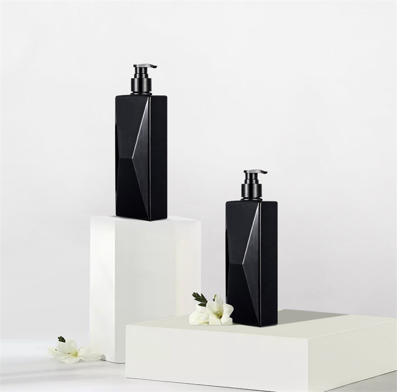 Estoque 700ml estilo coreano pacote de shampoo de plástico opaco para shampoo doméstico em alto nível de aparência garrafa de líquido para lavagem de mãos