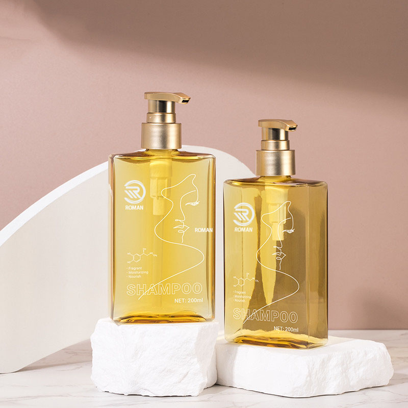 Gel de banho quadrado plano, 150ml, 200ml, lavagem facial, loção corporal, condicionador, bomba de ouro, cuidados com a pele, removedor de maquiagem, dispensador de óleo