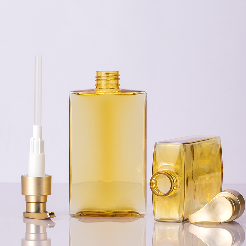 Gel de banho quadrado plano, 150ml, 200ml, lavagem facial, loção corporal, condicionador, bomba de ouro, cuidados com a pele, removedor de maquiagem, dispensador de óleo Gel de banho quadrado plano, 150ml, 200ml, lavagem facial, loção corporal, condicionador, bomba de ouro, cuidados com a pele, removedor de maquiagem, dispensador de óleo