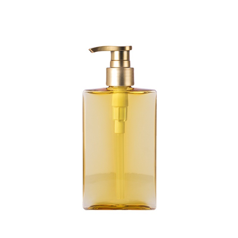 Gel de banho quadrado plano, 150ml, 200ml, lavagem facial, loção corporal, condicionador, bomba de ouro, cuidados com a pele, removedor de maquiagem, dispensador de óleo Gel de banho quadrado plano, 150ml, 200ml, lavagem facial, loção corporal, condicionador, bomba de ouro, cuidados com a pele, removedor de maquiagem, dispensador de óleo