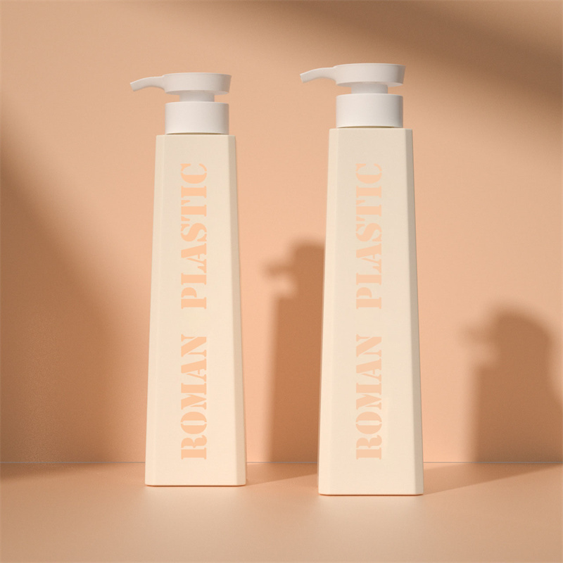 Loção de embalagem cosmética de formato requintado, shampoo, gel de banho, condicionador, toner trapézio, creme, loção, frasco para cuidados domésticos