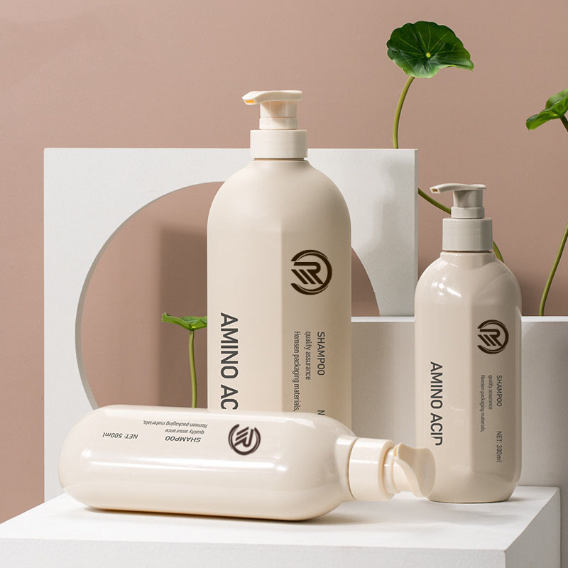 Nova chegada de luxo plástico vazio marrom gel chuveiro 300ml shampoo loção corporal condicionador lavagem corpo 500ml 700ml garrafa bomba Nova chegada de luxo plástico vazio marrom gel chuveiro 300ml shampoo loção corporal condicionador lavagem corpo 500ml 700ml garrafa bomba