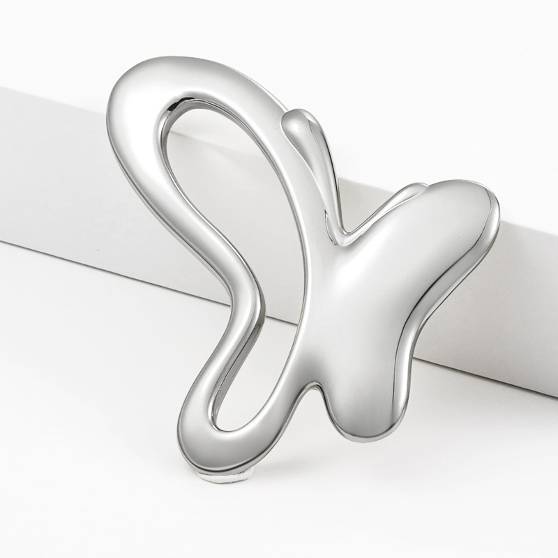 Borboleta liga de zinco gua sha ferramenta portátil ferramentas de beleza portátil creme para os olhos vara massageador