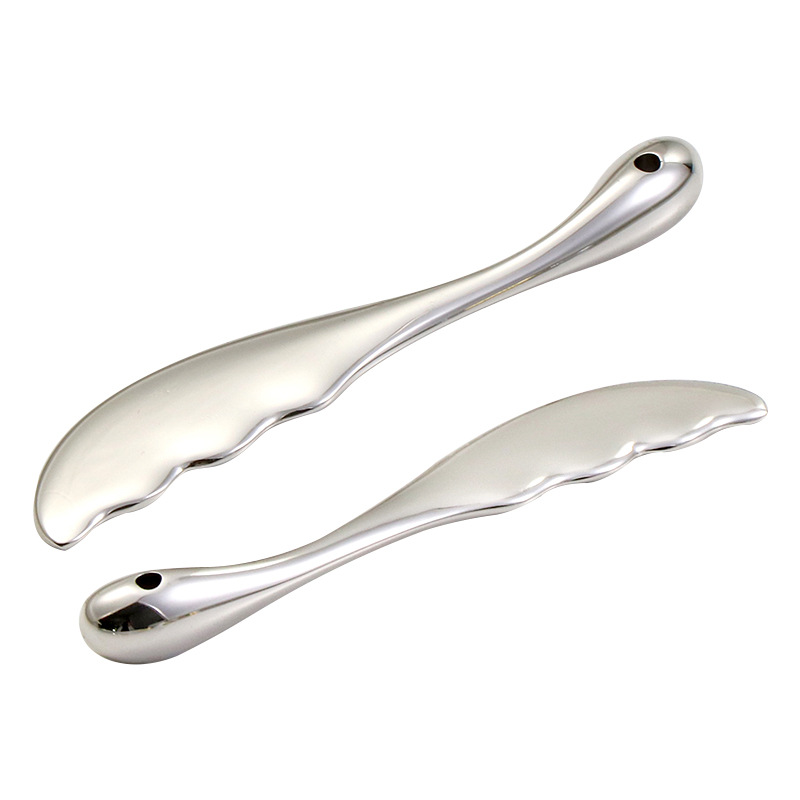 Mini Guasha Ferramentas de beleza portáteis massageador portátil para creme para os olhos Mini Guasha Ferramentas de beleza portáteis massageador portátil para creme para os olhos