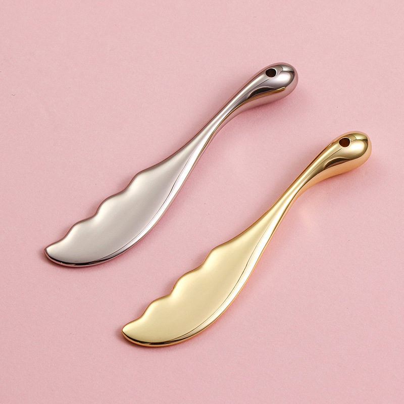 Mini Guasha Ferramentas de beleza portáteis massageador portátil para creme para os olhos