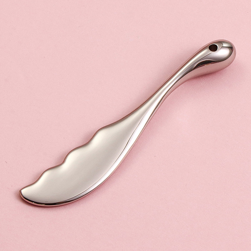 Mini Guasha Ferramentas de beleza portáteis massageador portátil para creme para os olhos Mini Guasha Ferramentas de beleza portáteis massageador portátil para creme para os olhos