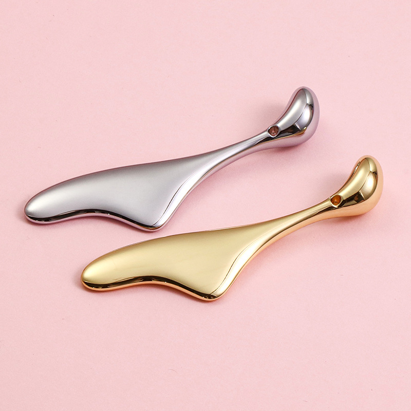 Mini Guasha Ferramentas de beleza portáteis massageador portátil para creme para os olhos Mini Guasha Ferramentas de beleza portáteis massageador portátil para creme para os olhos