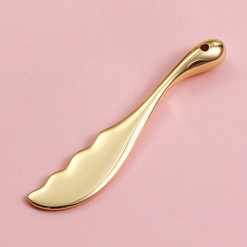 Mini Guasha Ferramentas de beleza portáteis massageador portátil para creme para os olhos Mini Guasha Ferramentas de beleza portáteis massageador portátil para creme para os olhos