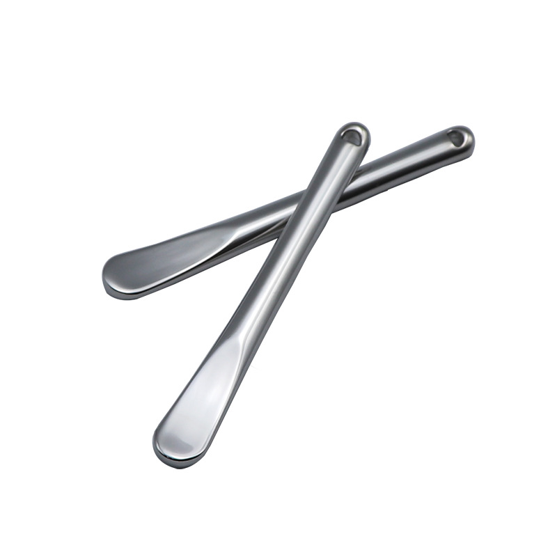 Pequenas ferramentas de maquiagem de beleza, creme dourado, mistura de metal, colher cosmética, espátula de mistura de cosméticos Pequenas ferramentas de maquiagem de beleza, creme dourado, mistura de metal, colher cosmética, espátula de mistura de cosméticos